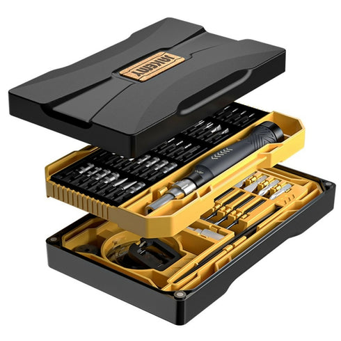 Multifunction Precision Screwdriver Set Portable Repair Tool Kit for Watches, Cameras - Yellow